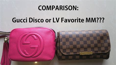 louis vuitton felicie vs gucci disco|difference between Gucci and vuitton.